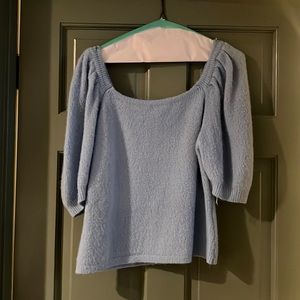 English Factory blue sweater